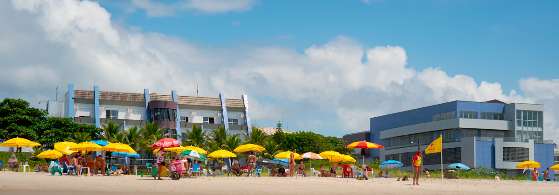 Fachada Spazio Marine Hotel — site oficial